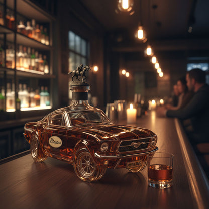 Butelka whiskey Mustang