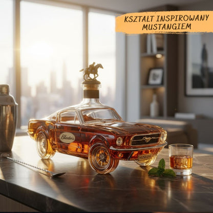 Butelka whiskey Mustang